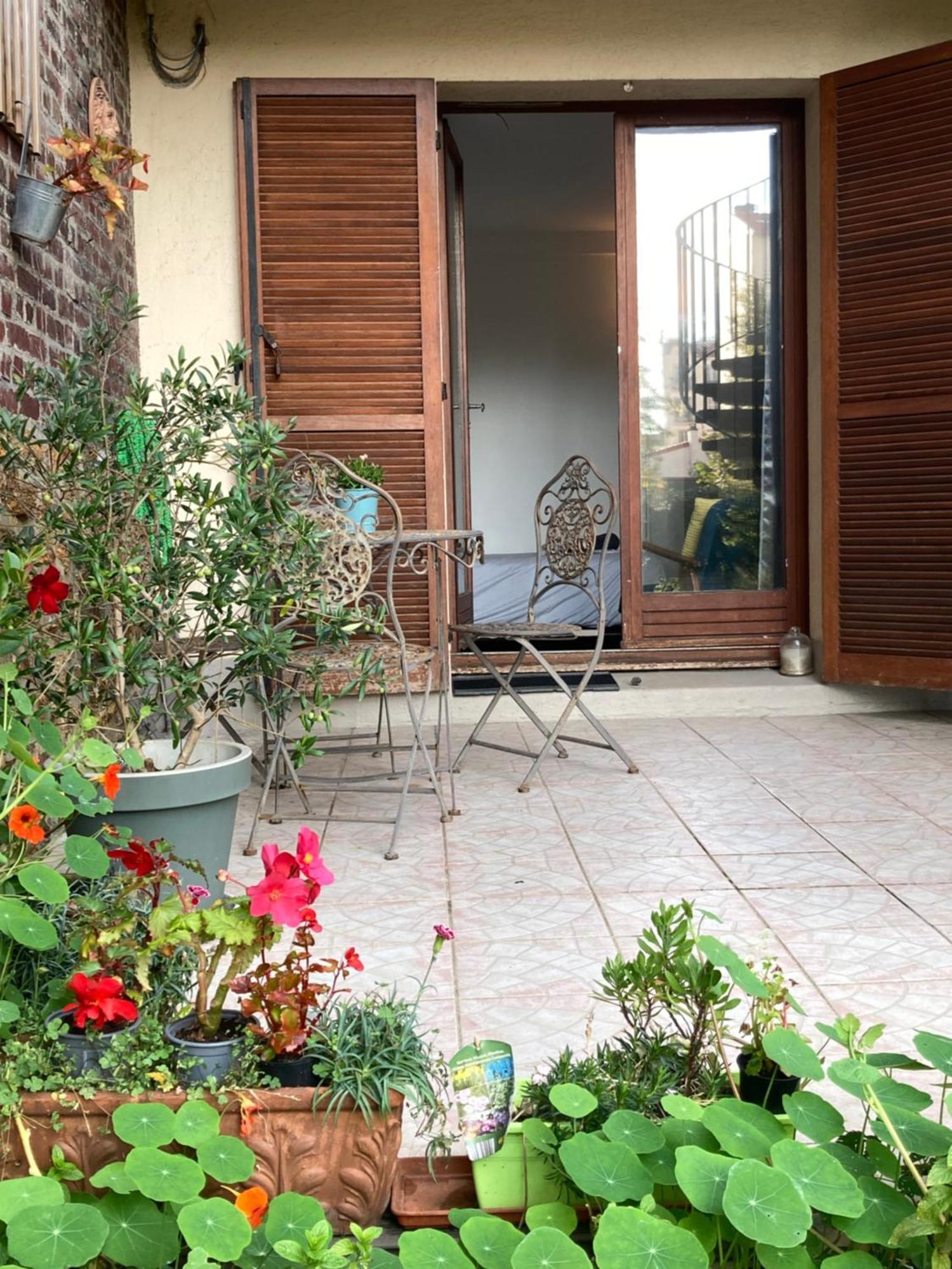 Studio Avec Terrasse Sur Jardin 퐁트네수부아 외부 사진